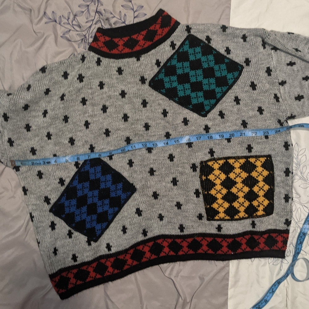 Jason Maxwell Patterned Sweater - image 4